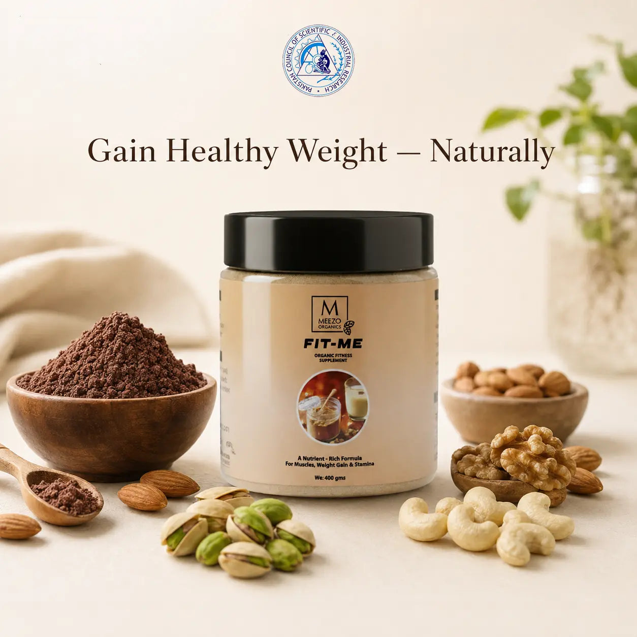 FIT-ME — Natural Weight Gain Supplement