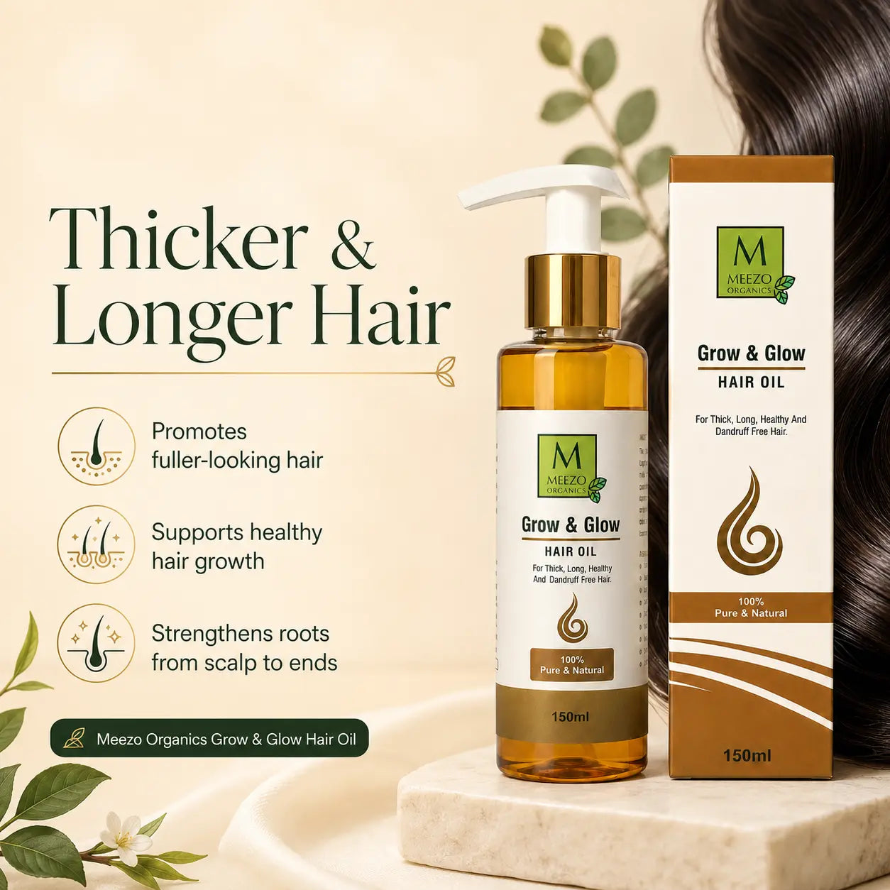 Grow & Glow Hair Oil